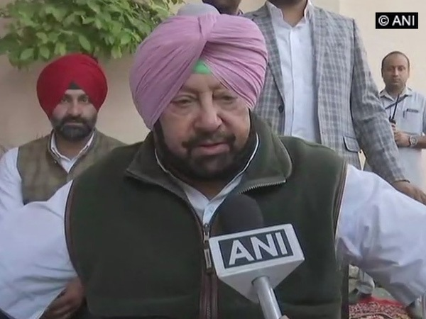 Punjab Chief Minister Captain Amarinder Singh (File Photo/ANI)