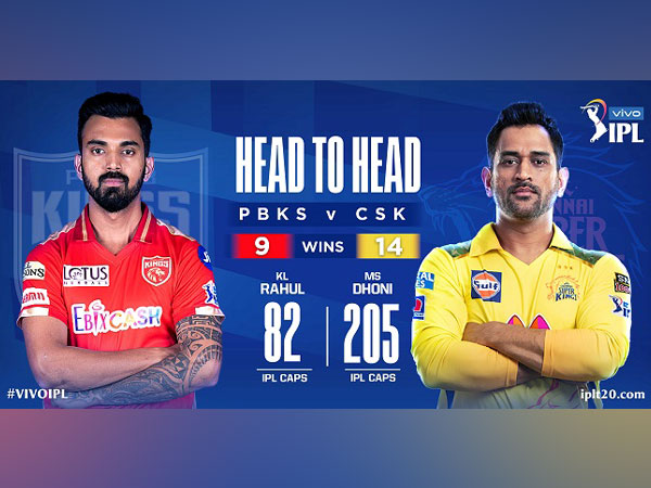 Punjab Kings skipper KL Rahul and CSK captain MS Dhoni (Image: BCCI/IPL)