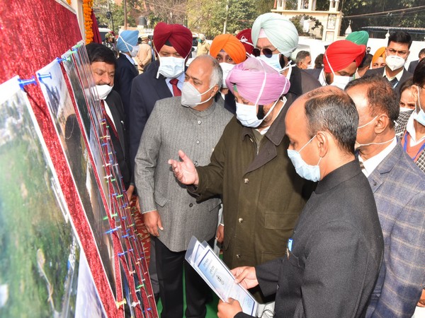 Punjab CM reviewing the work of rejuvenation of Nadis