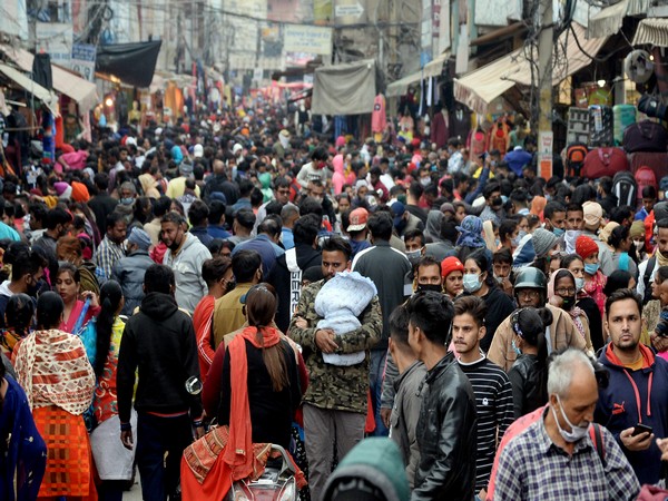 Visual from a Sunday market in Jalandhar, Punjab on November 22. (ANI Photo)