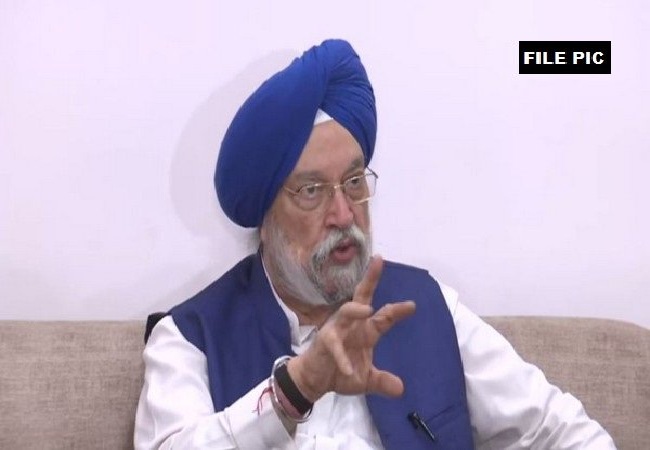 Union Minister of Civil Aviation Hardeep Singh Puri (File photo)
