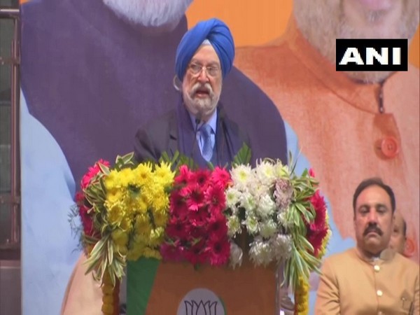Union Minister Hardeep Singh Puri speaking at a programme in New Delhi on Monday
