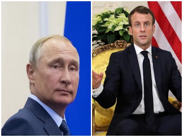 Russian President Vladimir Putin and French President Emmanuel Macron (File Photo)