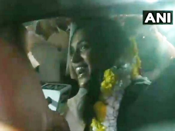 PV Sindhu speaking to ANI in New Delhi on Tuesday. 