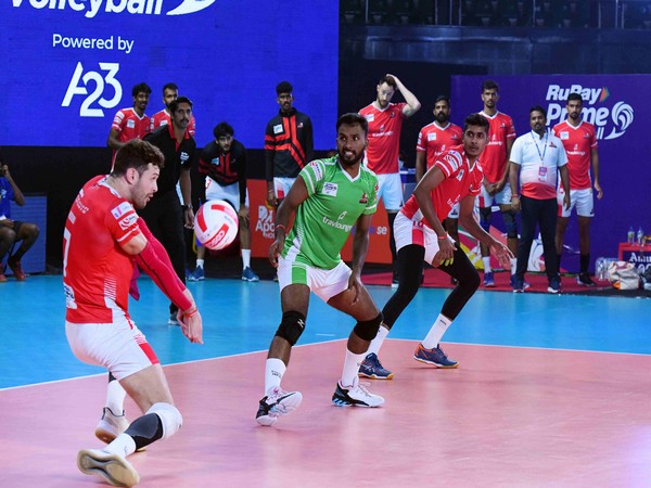 Hyderabad Black Hawks in action during PVL (Image: Hyderabad Black Hawks/PVL)