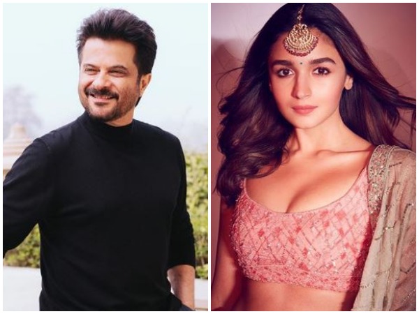Anil Kapoor, Alia Bhatt (Image courtesy: Instagram)