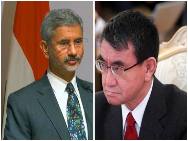 Japanese Foreign Minister Kono Taro and External Affairs Minister S. Jaishankar (File photos)