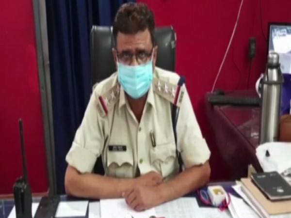 Omkar Tiwari, Station House Officer, Civil Line Rewa (Photo/ANI)