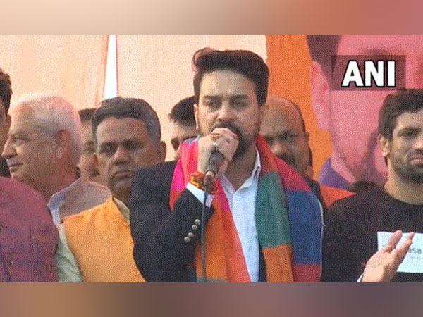 Union Sports Minister Anurag Thakur (Photo/ANI)