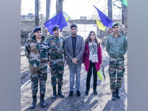Teevra Drishti Unit at foundation laying ceremony for the New Parivar School