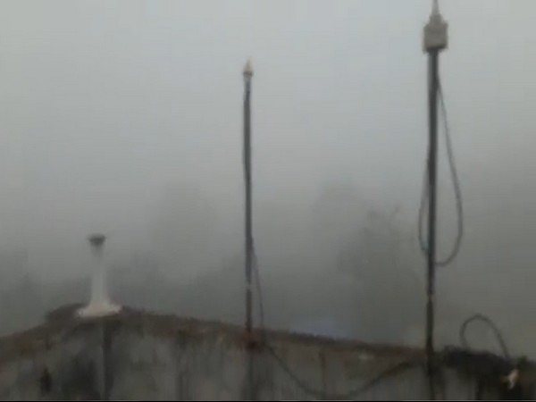 Fog over Patna airport (Photo: Meteorological Centre Patna)