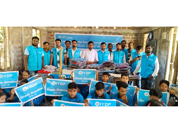 IYDF and Talukdar Cosmetics Shop Bring Joy and Support to Students in Assam