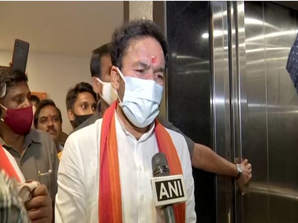 Minister of State for Home Affairs, G Kishan Reddy. (Photo/ANI)
