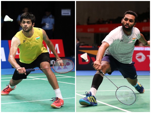 B. Sai Praneeth (left), Prannoy Kumar (right)