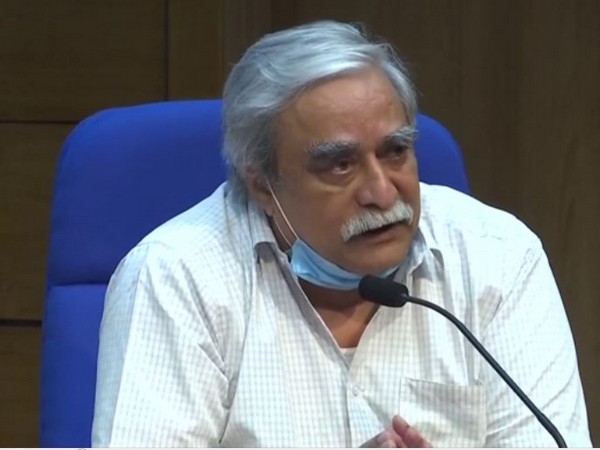 Raman R Ganagakhedkar, Head Scientist, ICMR during press briefing in New Delhi on Saturday. Photo/ANI