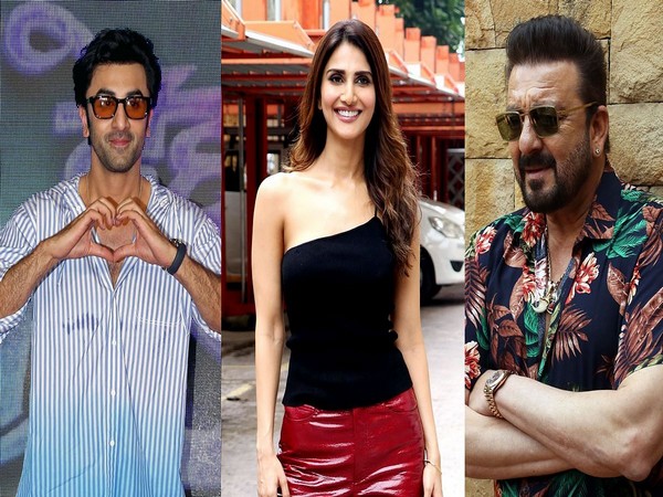 Ranbir Kapoor, Vaani Kapoor, Sanjay Dutt (Image source: Twitter)