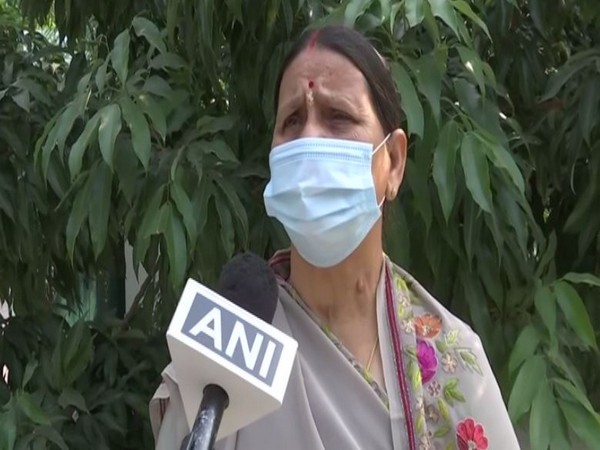 Rabri Devi speaking to ANI in Patna on Tuesday. [Photo/ANI]