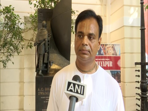 Vice-President of ISKCON, Kolkata, Radharaman Das. (File Photo/ANI)