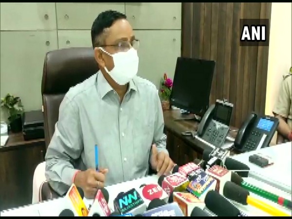 Ajmer SP Jagdish Chandra Sharma, speaking to reporters. (Photo/ANI)
