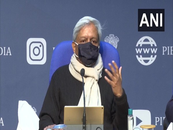 Prof K. Vijay Raghavan addressing a press conference on Tuesday.