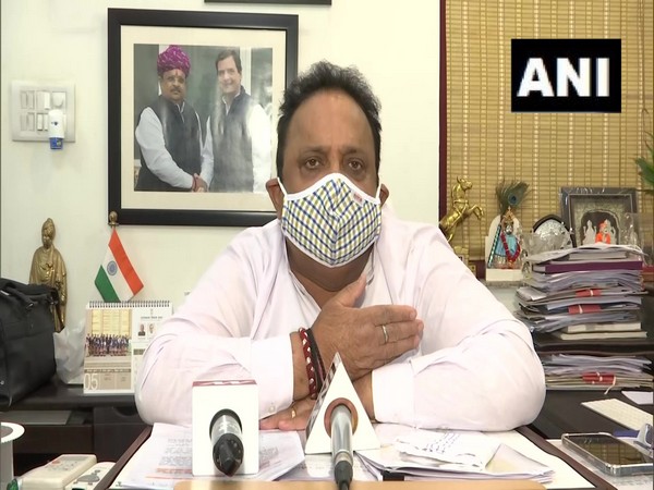 Rajasthan Health Minister Raghu Sharma. (Photo/ ANI)