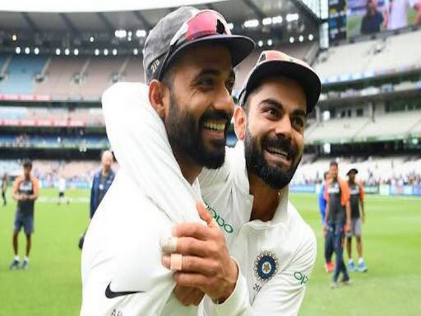 Ajinkya Rahane with India skipper Virat Kohli (Photo Ajinkya Rahane's twitter)