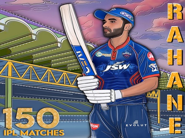 Delhi Capitals batsman Ajinkya Rahane (Image: Delhi Capitals)