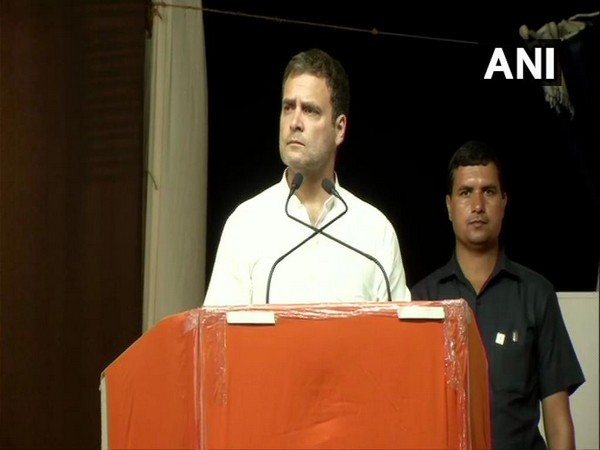 Congress party chief Rahul Gandhi