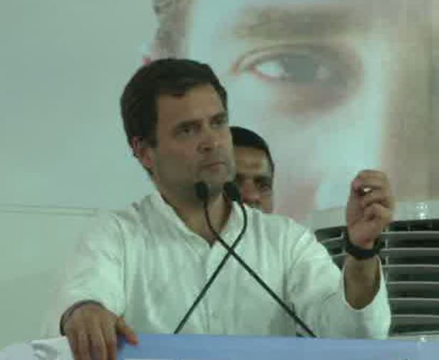 Congress president Rahul Gandhi