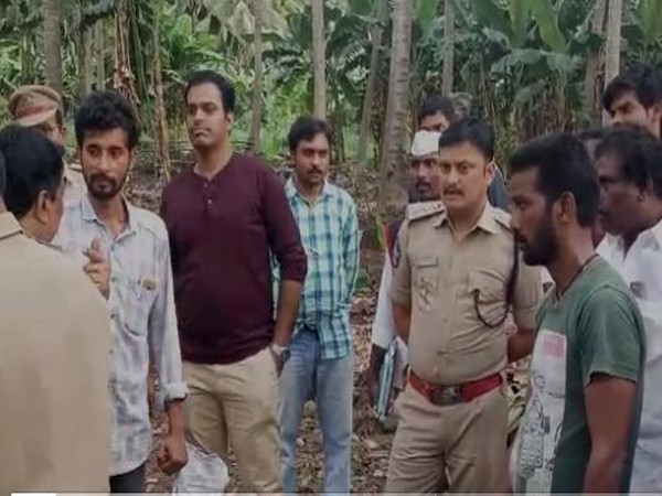 Visuals from the raid site in East Godvari