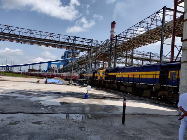 First loading of fly-ash commenced on August 24 and was completed on August 25. (Photo/ANI)