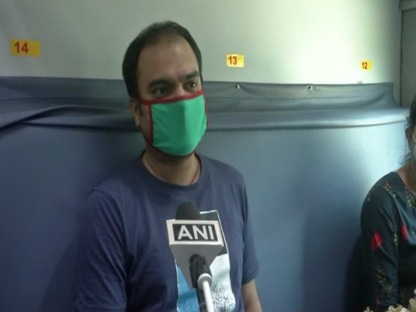 Suryankant Tiwari speaking to ANI in New Delhi on Tuesday. Photo/ANI