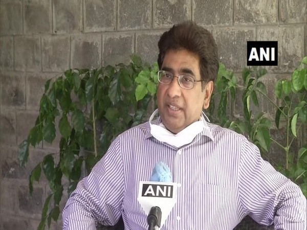 Railway Board Chairman Vinod Kumar Yadav speaking to ANI in New Delhi on Saturday. Photo/ANI