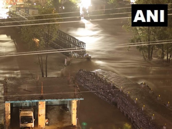 Bridge over Beas river in Kullu’s Akhara Bazar in Himachal Pradesh collapsed on Saturday night.