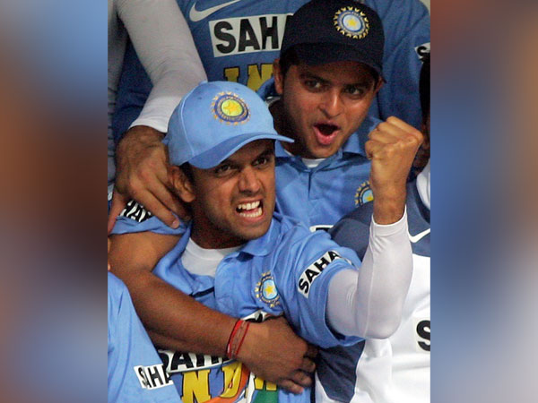 Rahul Dravid and Suresh Raina. 