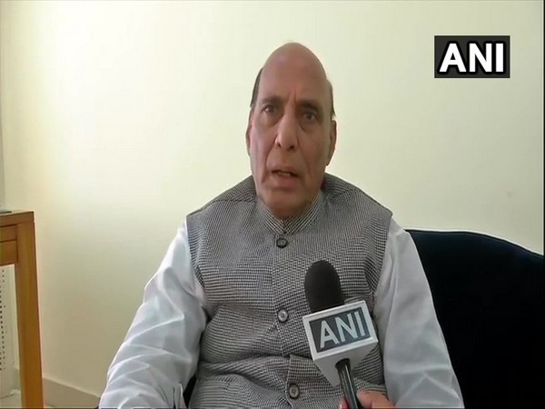 Rajnath Singh speaking to ANI on Thursday.