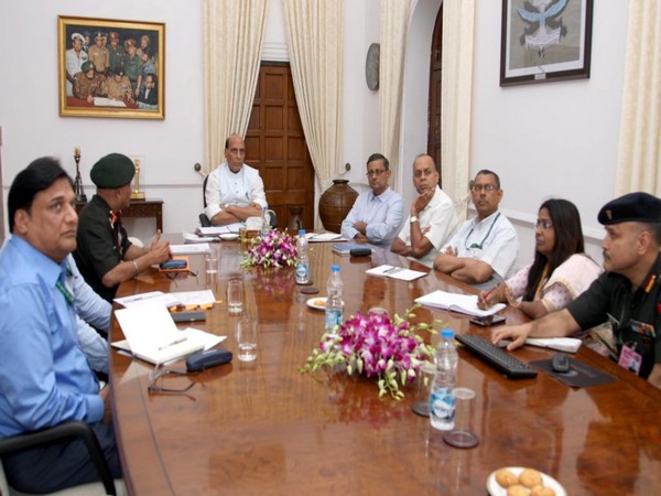 Visuals from the meeting at Korwa in Uttar Pradesh.