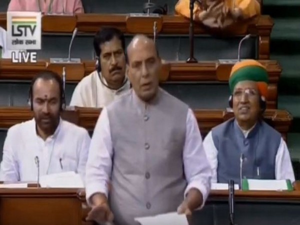 Image Courtesy: Lok Sabha / Defence Minister Rajnath Singh 