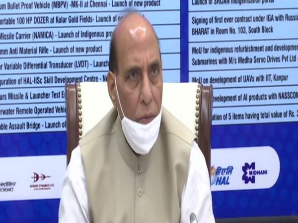 Defence Minister Rajnath Singh