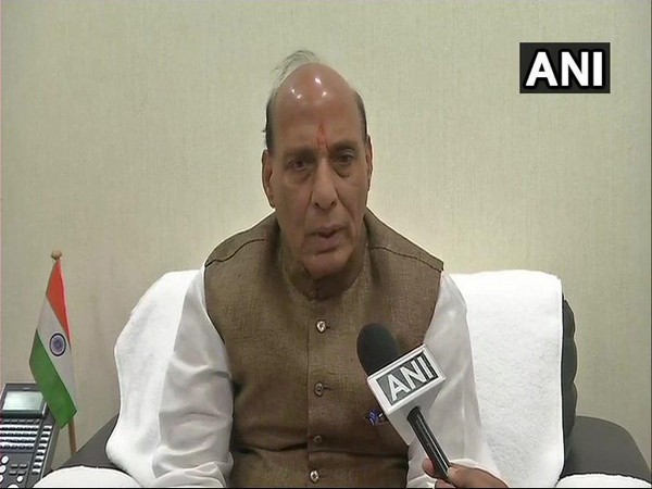 File pic Union Minister Rajnath Singh