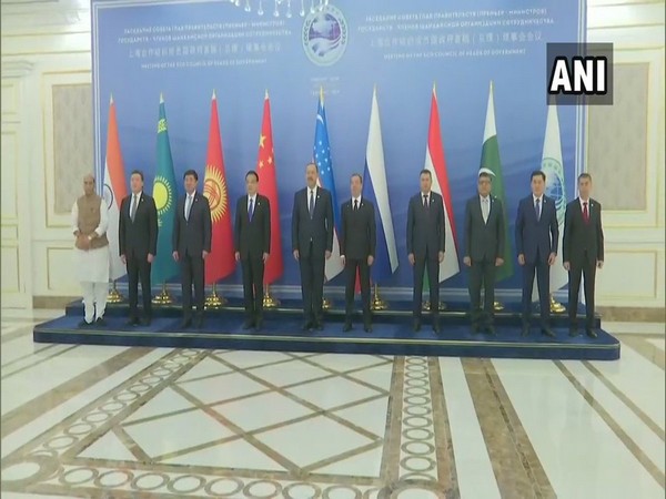 Defence Minister Rajnath Singh at the SCO meeting in Tashkent on Saturday (Photo/ANI)