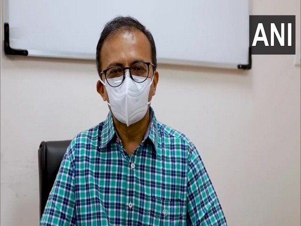 Dr Pankaj Buch, Superintendent Civil Hospital speaks to ANI in Rajkot. [Photo/ANI]