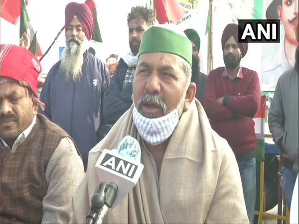 Rakesh Tikait, Spokesperson, BKU speaking to ANI on Monday. 