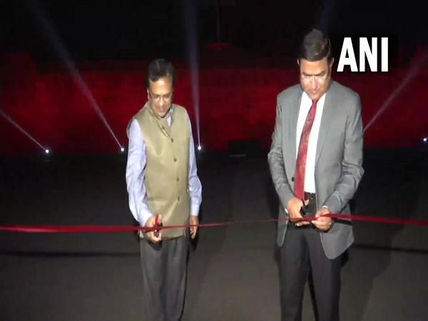 Visual of Commissioner of Police Rakesh Asthana inaugurating 'Red Fort Festival - Bharat Bhagya Vidhata' event in New Delhi (Photo/ANI)