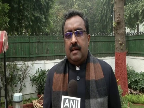 BJP National General Secretary Ram Madhav speaking to ANI in New Delhi on Thursday. Photo/ANI