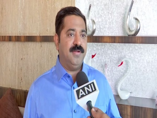 BJP MLA Ram Kadam speaking to ANI in in Mumbai (Photo/ANI)