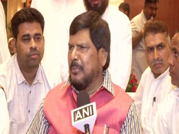 RPI president and Union Minister Ramdas Athawale. File photo/ANI