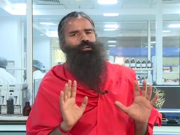 Yoga Guru Ramdev speaking to ANI in Haridwar. 