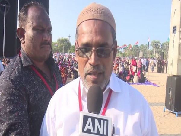 President Rameswaram United Island Jamat (Photo/ANI)