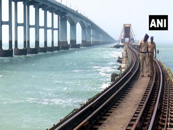 Security tightened in Rameswaram. Photo/ANI